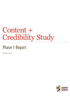 content credibility