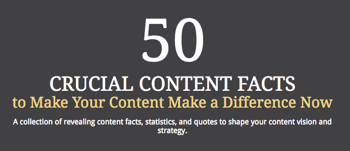 50 Content Facts