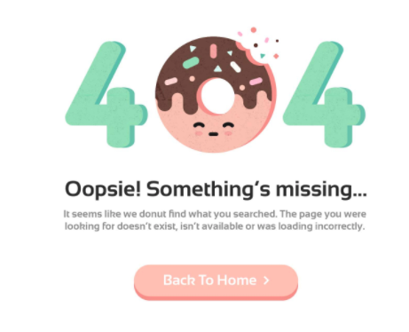 404 error page example