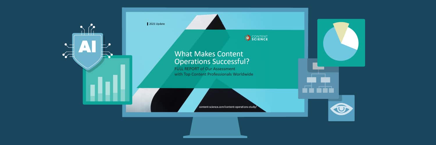 Content Operations Report on a computer screen