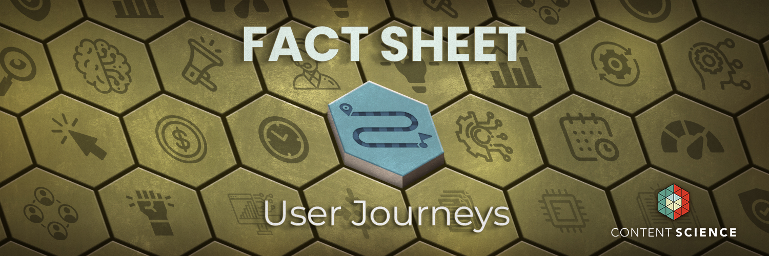 user journeys fact sheet