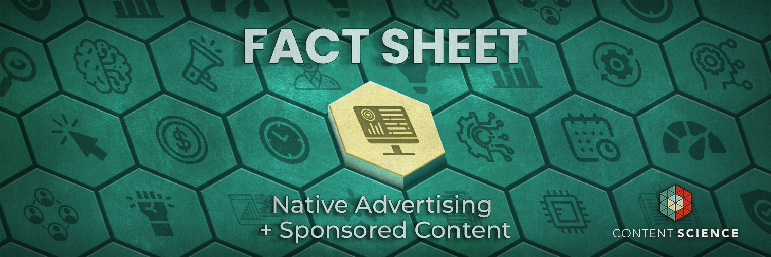 native advertising fact sheet