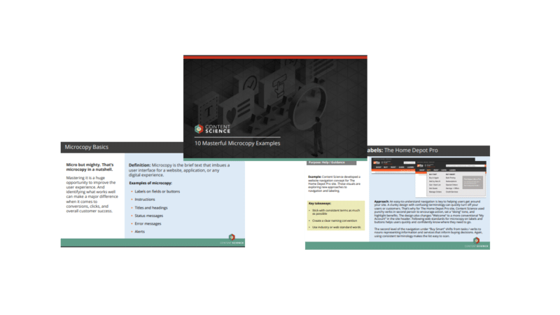 Microcopy Examples: A Comprehensive Guide