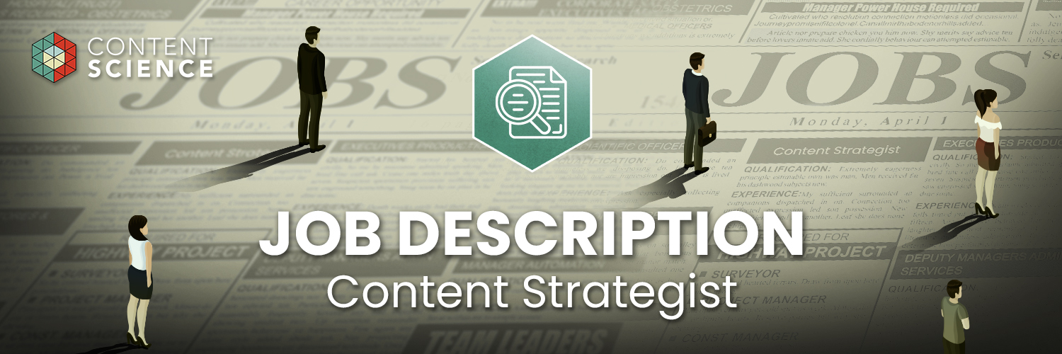 content strategist job description sample